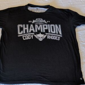 WWE Black Champion Cody Rhodes Tee